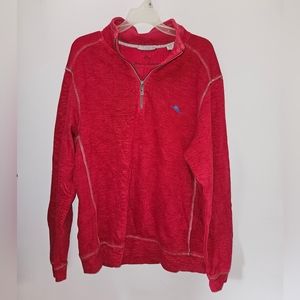 Tommy Bahama quarter zip pullover sweater size medium